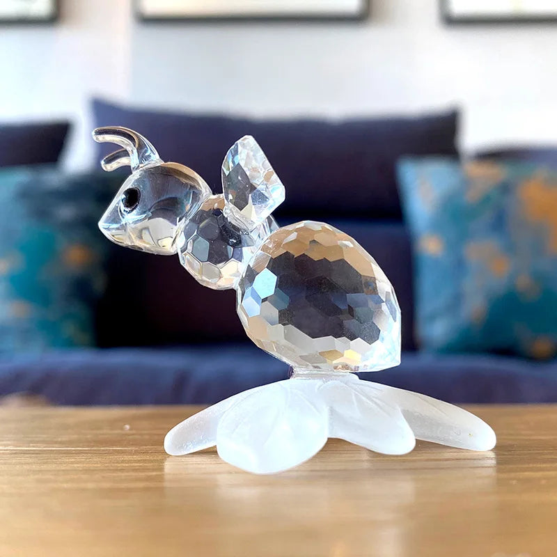 Figurines animaux en cristal - Tresors de Deco