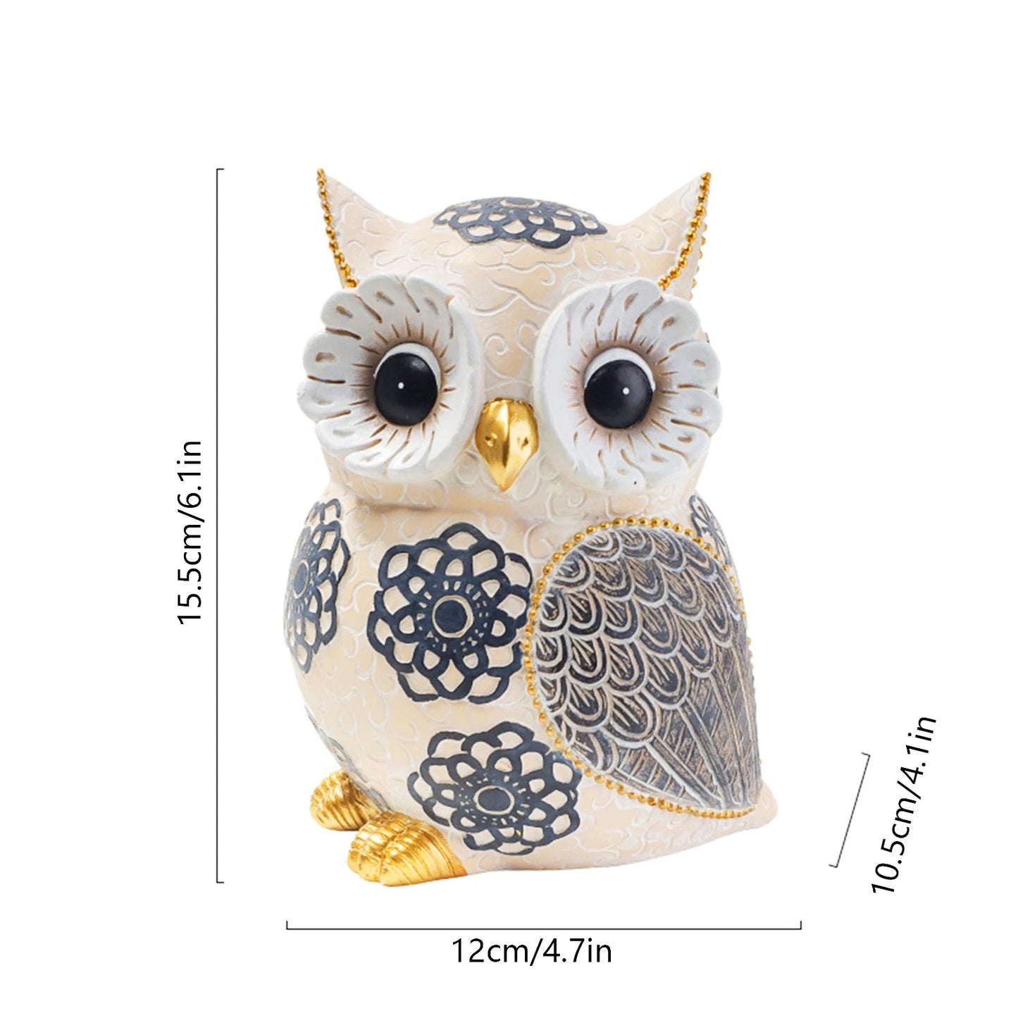 Statue hibou - Tresors de Deco