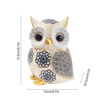 Statue hibou - Tresors de Deco