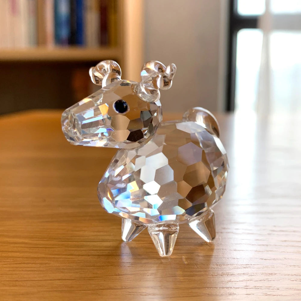 Figurines animaux en cristal - Tresors de Deco