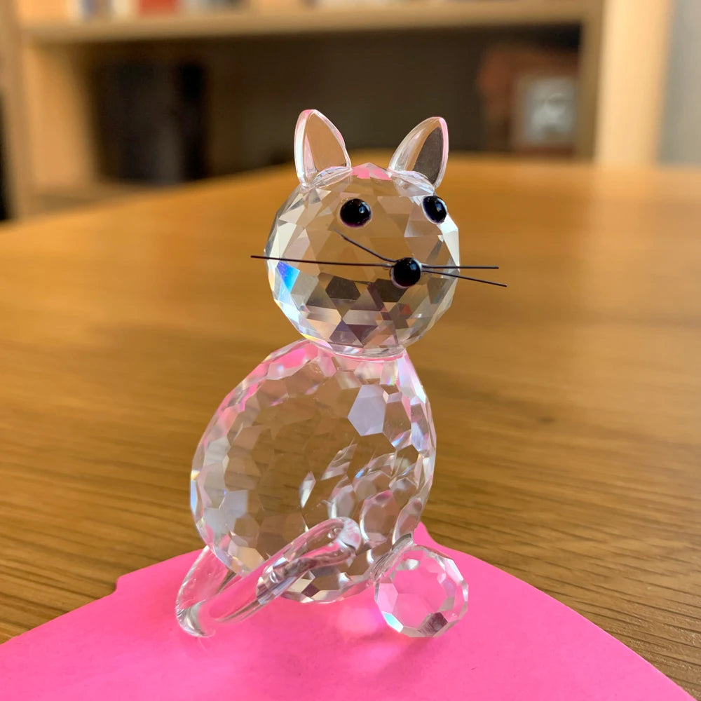 Figurines animaux en cristal - Tresors de Deco