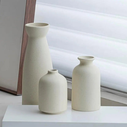 Set de vases en céramique - Lot de 3 - Tresors de Deco