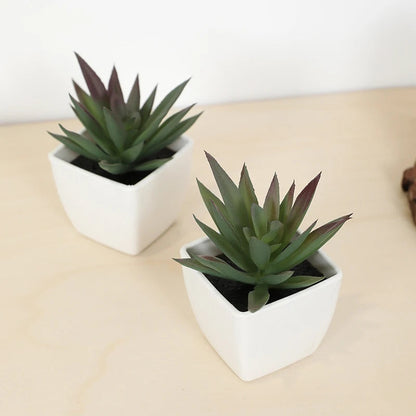 Plante artificielle mini en pot - Tresors de Deco