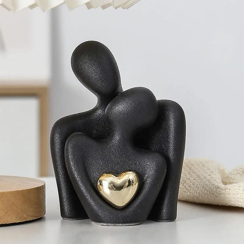 Figurine amour céramique moderne - Tresors de Deco