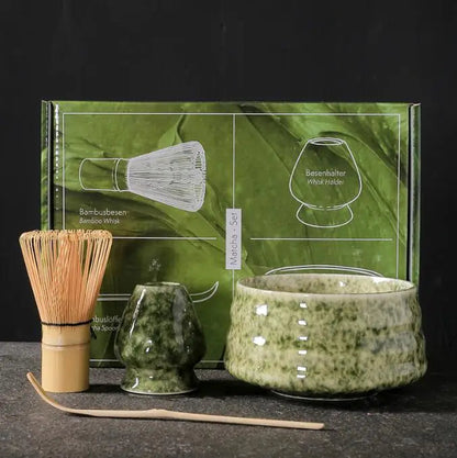 Matcha Zen kit 4 pièces - Tresors de Deco